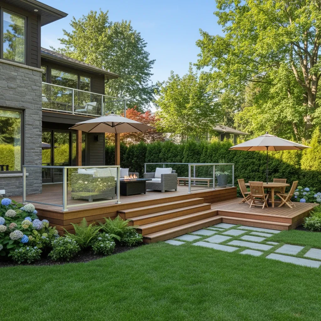 Professional Deck builder by Quality Landscaping Kirkland in Kirkland